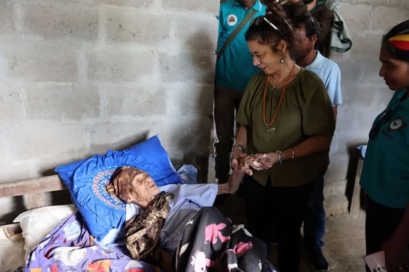 Vise-Ministra MSSI Vizita Ema Vulnerável Iha Tutuala